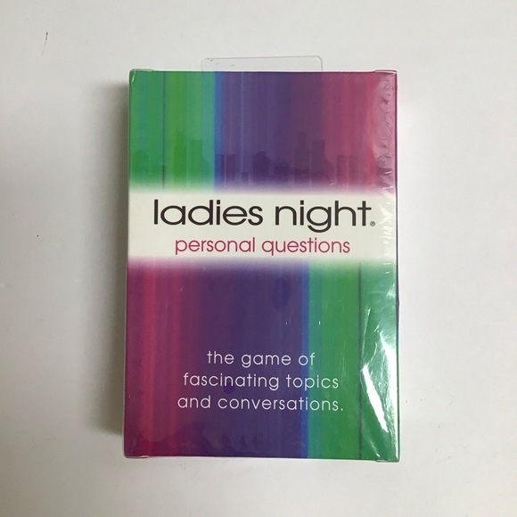 SEALED Ladies Night Game of Questions Topics Cards NEW Bachelorette Party Adults - Picture 7 of 7